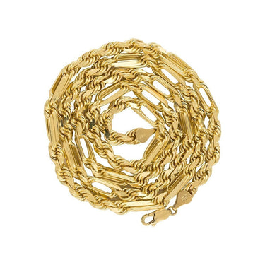 Milano Link Chain in 14k Yellow Gold 4.5 mm